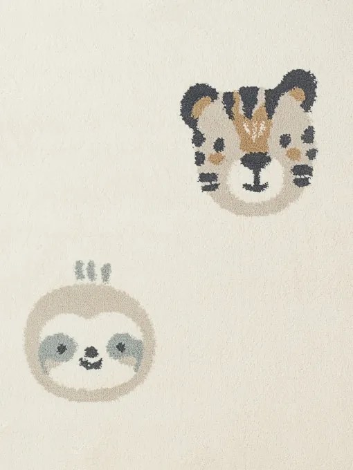 Koberec Hanse Home ADVENTURES TINY ZOO krémový