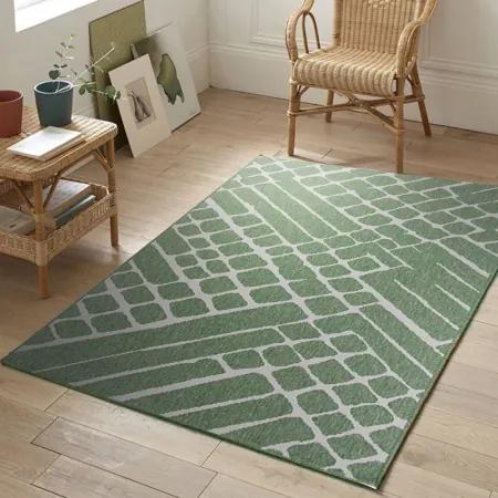 Koberce Breno Kusový koberec ADRIA 12/ZSZ, zelená,190 x 290 cm