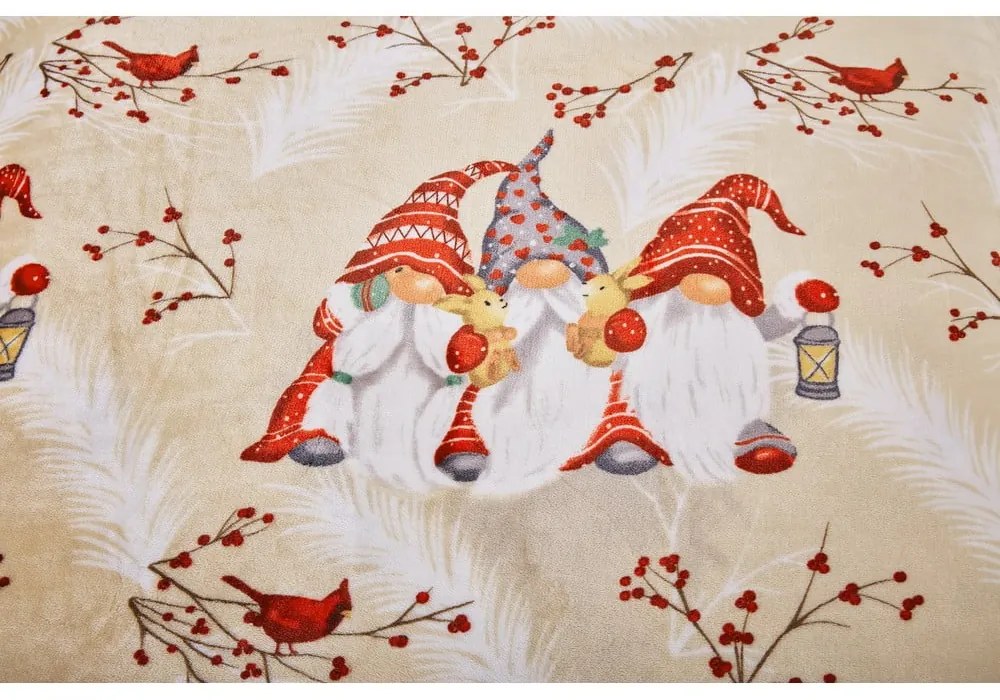 Svetlohnedé obliečky na jednolôžko z mikroplyšu 140x200 cm Goblin – My House