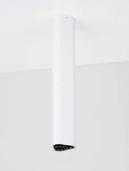 LED bielo-čierne dizajnové stropné svietidlo Etho 30