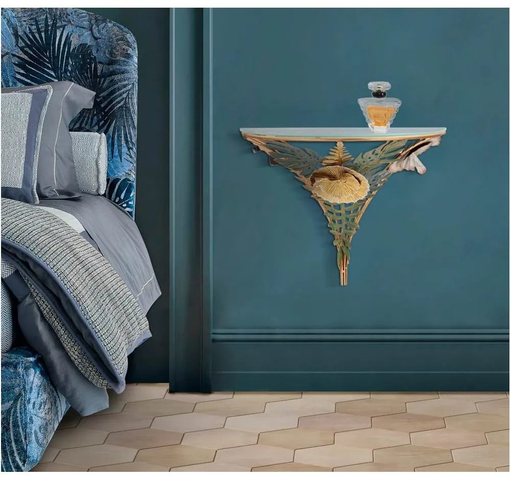 Nočný stolík v zlatej farbe Amaz – Mauro Ferretti