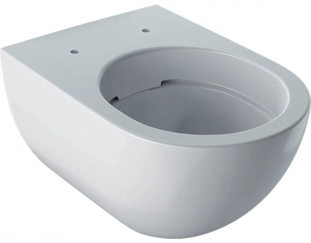 GEBERIT Acanto závesné WC Rimfree (bez splachovacieho kruhu) s hlbokým splachovaním, 350 x 510 mm, biela, 500.600.01.2