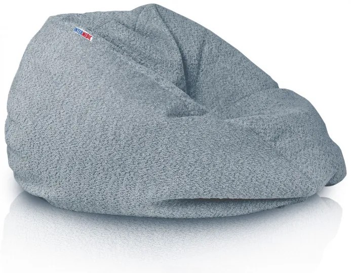 Sedací vak Bag Sako L Boucle Farba: Ecru