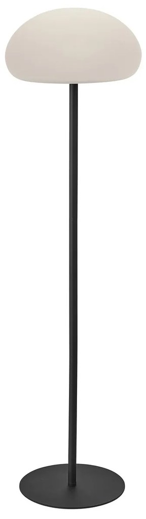 Nordlux Čierna prenosná stojacia LED lampa Sponge 34 6,8W 126cm 2018154003