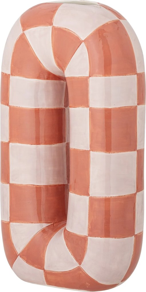 Bloomingville Keramická váza Mae Orange 32 cm