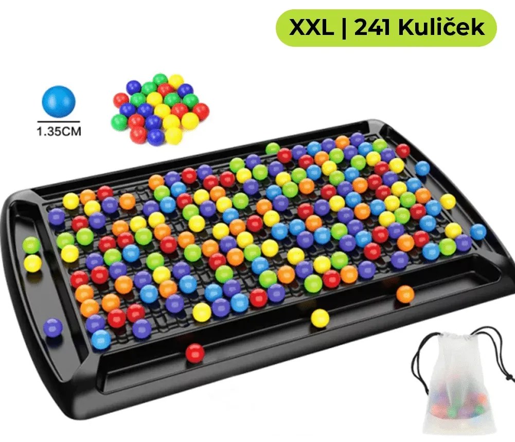 Zaparkorun Dúhová hra s guľkami Puzzle Magic