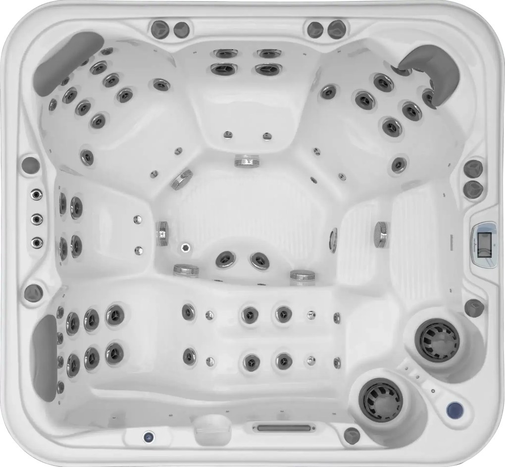 Vírivka Waterwave Spas HAMILTON – 5 miest, 52 trysiek