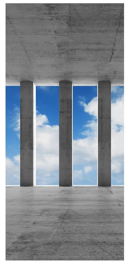 Gario Fototapeta Betónové stĺpy a nebo Veľkosť: 200 x 135 cm, Materiál: Vliesová