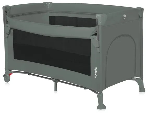 Lionelo - Cestovná postieľka 3v1 ELLEN šalviovo zelená