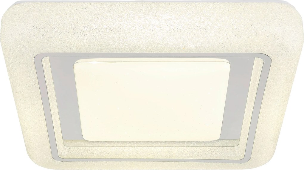 XXXLutz STROPNÉ LED SVIETIDLO, 38/38/7,5 cm Globo - Online Only bytové doplnky - 004558282702