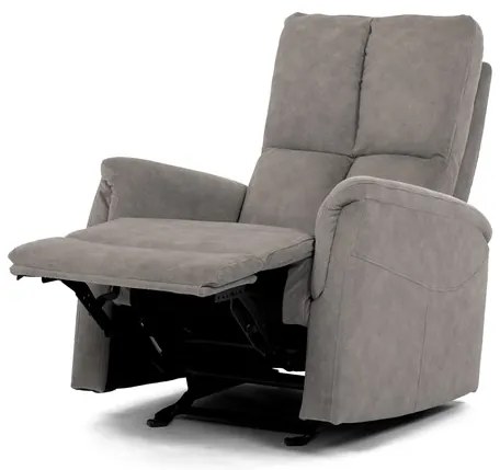 Autronic BONTEC Polohovacie kreslo, béžová, látka, TV-S8449 CRM2 Farba: Šedá