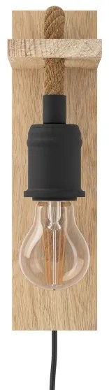 Eglo 43197 - Nástenné svietidlo RAMPSIDE 1xE27/28W/230V