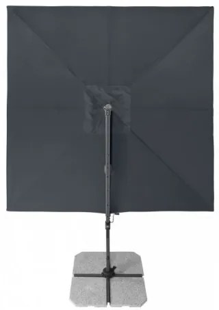 Derby RAVENNA Axial 275x275 cm - záhradný slnečník s bočnou tyčou - 2. akosť (S281)