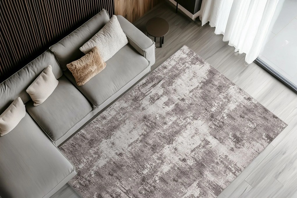 Obsession, Kusový koberec Avantgarde 107 Taupe, 160x230, šedá, chodba / predsieň