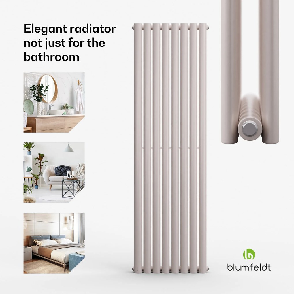 Blumfeldt Tallheo, 47 x 160, radiátor, kúpeľňový radiátor, rúrkový radiátor, 1472 W, teplovodný, 1/2