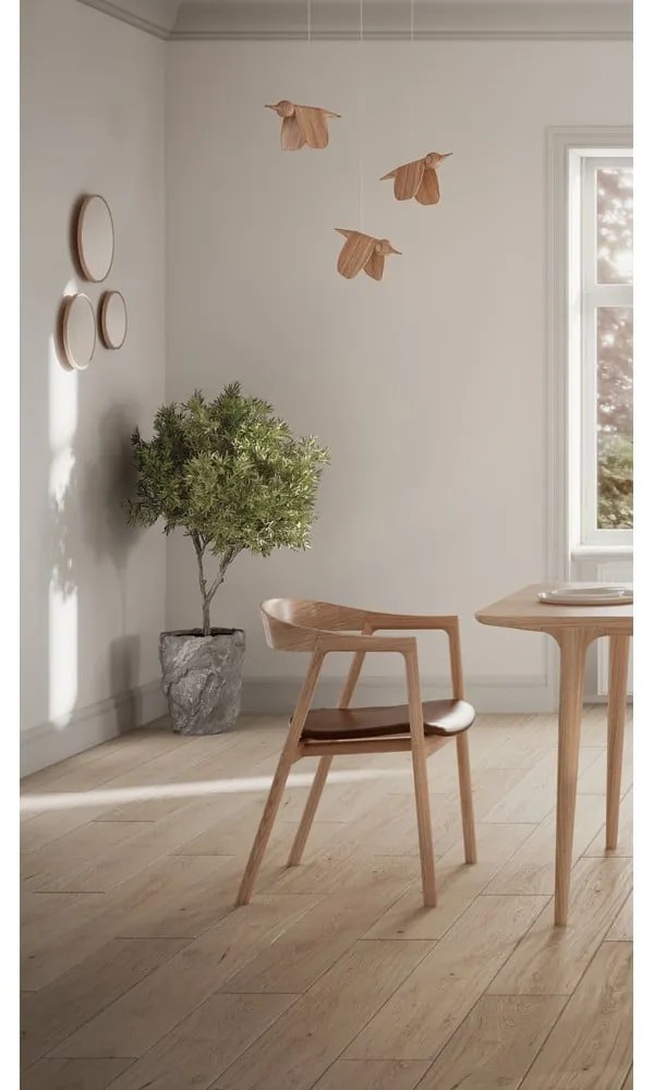 Soška z dubového dreva (výška 11,5 cm) Tica – Gazzda