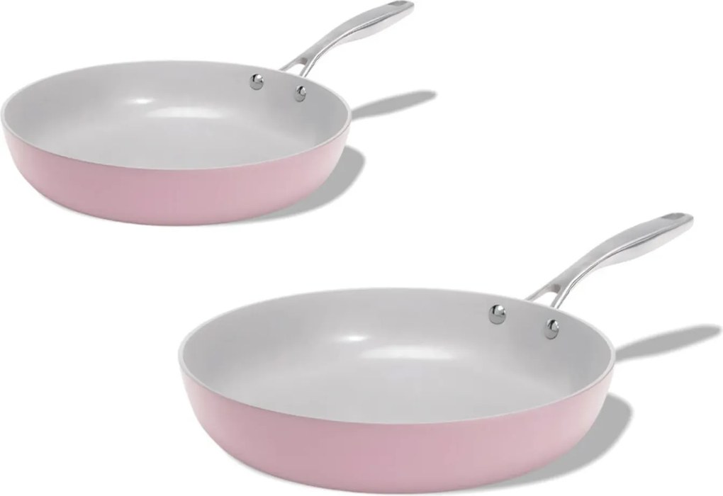 Elmich Základná sada keramických panvíc Vital - ružová