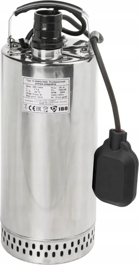 Vysokotlaková Ponorná Pumpa S Vysokým Tlakom Ibo Swq-h 1500