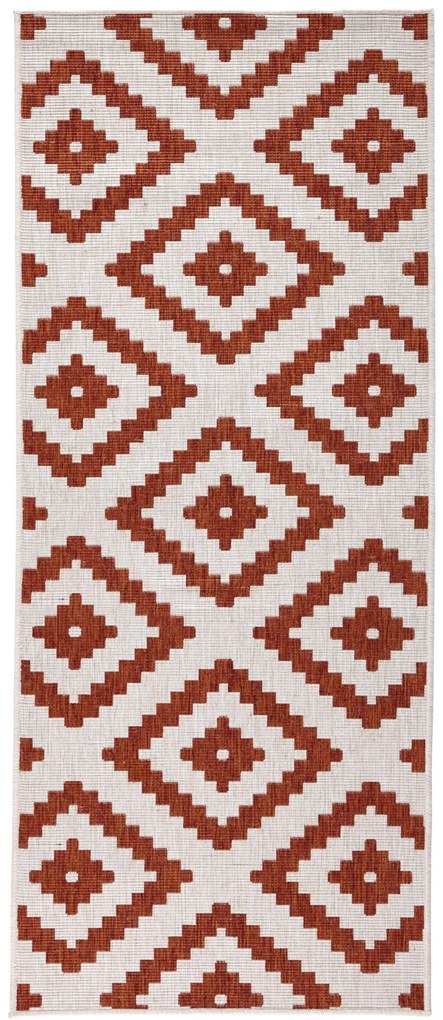 NORTHRUGS - Hanse Home koberce Kusový koberec Twin-Wendeteppiche 103130 terra creme – na von aj na doma - 80x150 cm