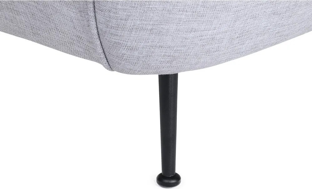 Sivé kreslo Piccoli – Artie