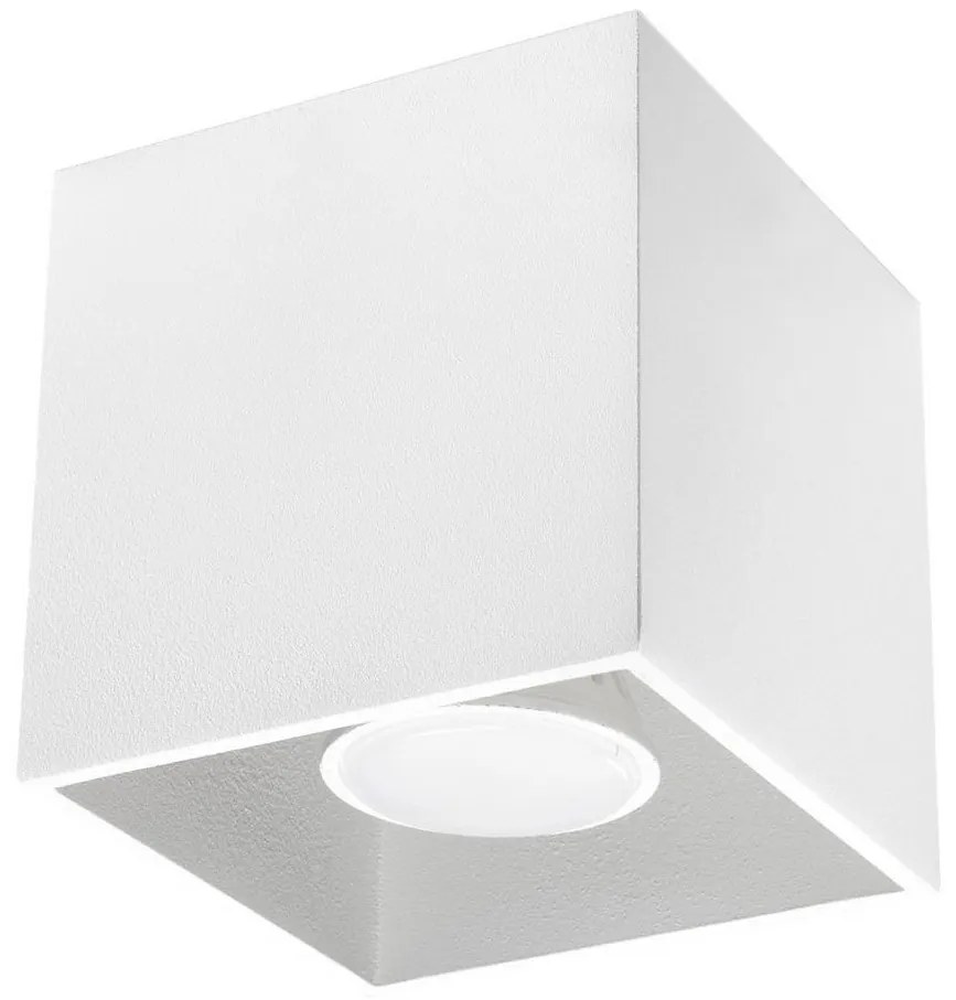 Sollux SL.0027 - Bodové svietidlo QUAD 1 1xGU10/10W/230V biela