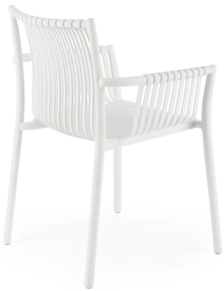Jedálenská stolička Hema2038, biela