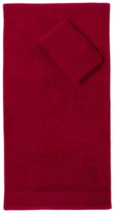 Bavlnený uterák Aqua 30x50 cm bordový