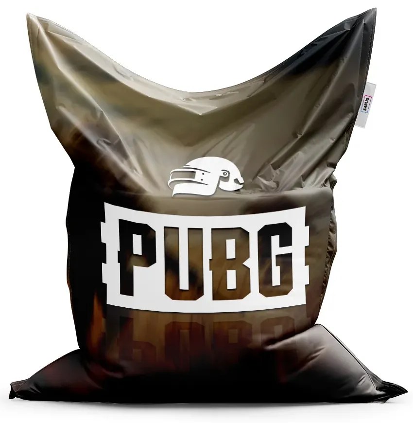 Sablio Sedací vak Classic PUBG Vojaci - 200x140 cm