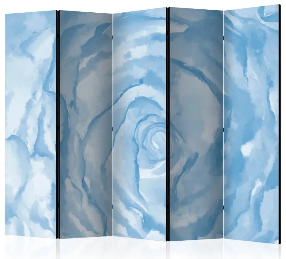 Artgeist Paraván - rose (blue) [Room Dividers]
