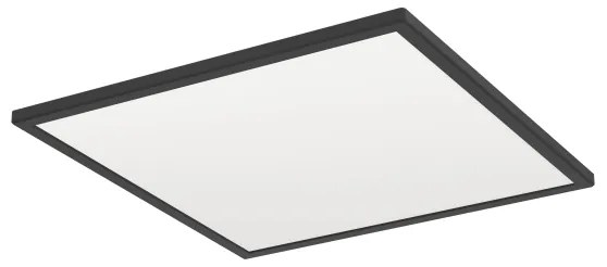 Eglo 901444- LED Kúpeľňové stropné svietidlo ROVITO 17W/230V 50x50 cm IP44 čierna