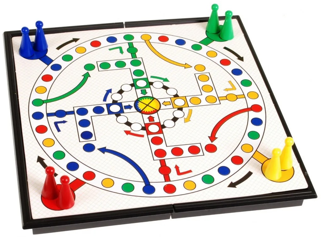 Spoločenská hra 18 v 1 Inlea4Fun MAGNETIC GAMES