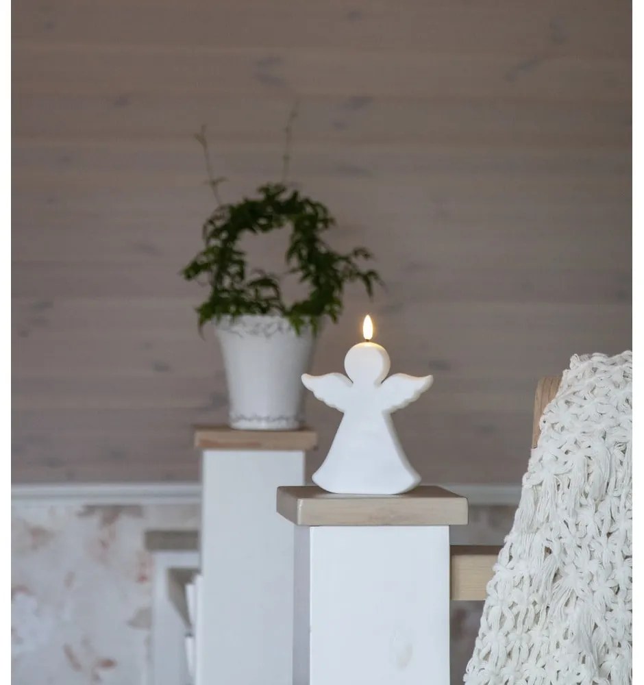 Vonkajšia LED sviečka (výška 18 cm) Flamme Angel – Star Trading