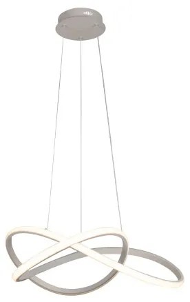 Stmievateľný LED luster na lane LED/85W/230V 3000-6500K + diaľkové ovládanie