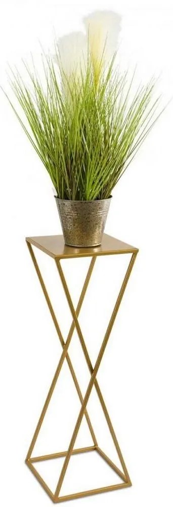 Stojan na kvetiny 70x24 zlatá