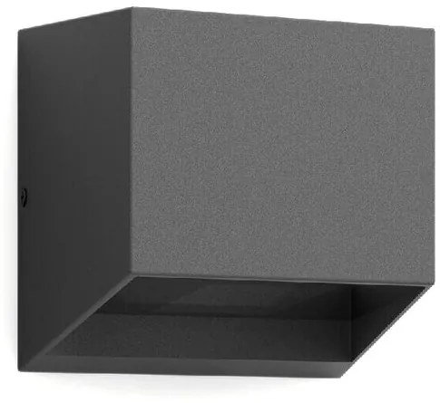 Philips Alix UltraEfficient vonkajšie nástennésvietidlo LED antracitová, 4,3 W, 800 lm, 2700 K