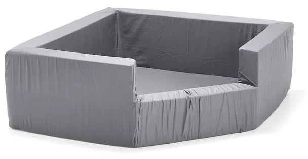 Rohový penový bazén VIKTOR, svetlošedá