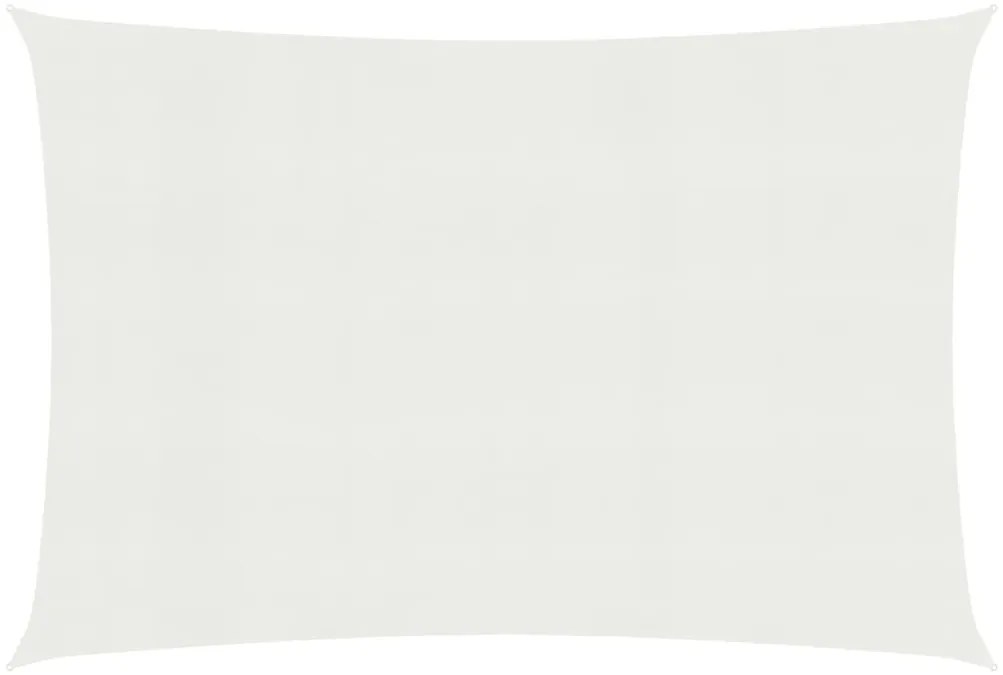 vidaXL Tieniaca plachta 160 g/m², biela 6x8 m, HDPE