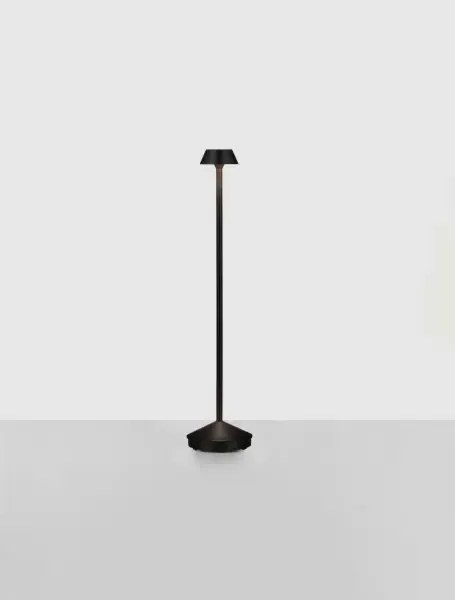 Vonkajšia stojaca lampa Arion čierna