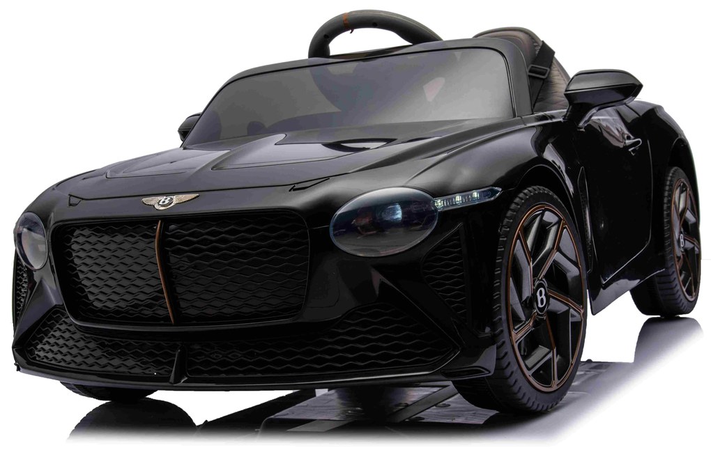 Auto na batérie pre deti Bentley Bacalar, čierne + diaľkové ovládanie