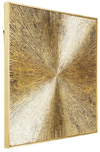 Illumino obraz zlatý 80x80 cm