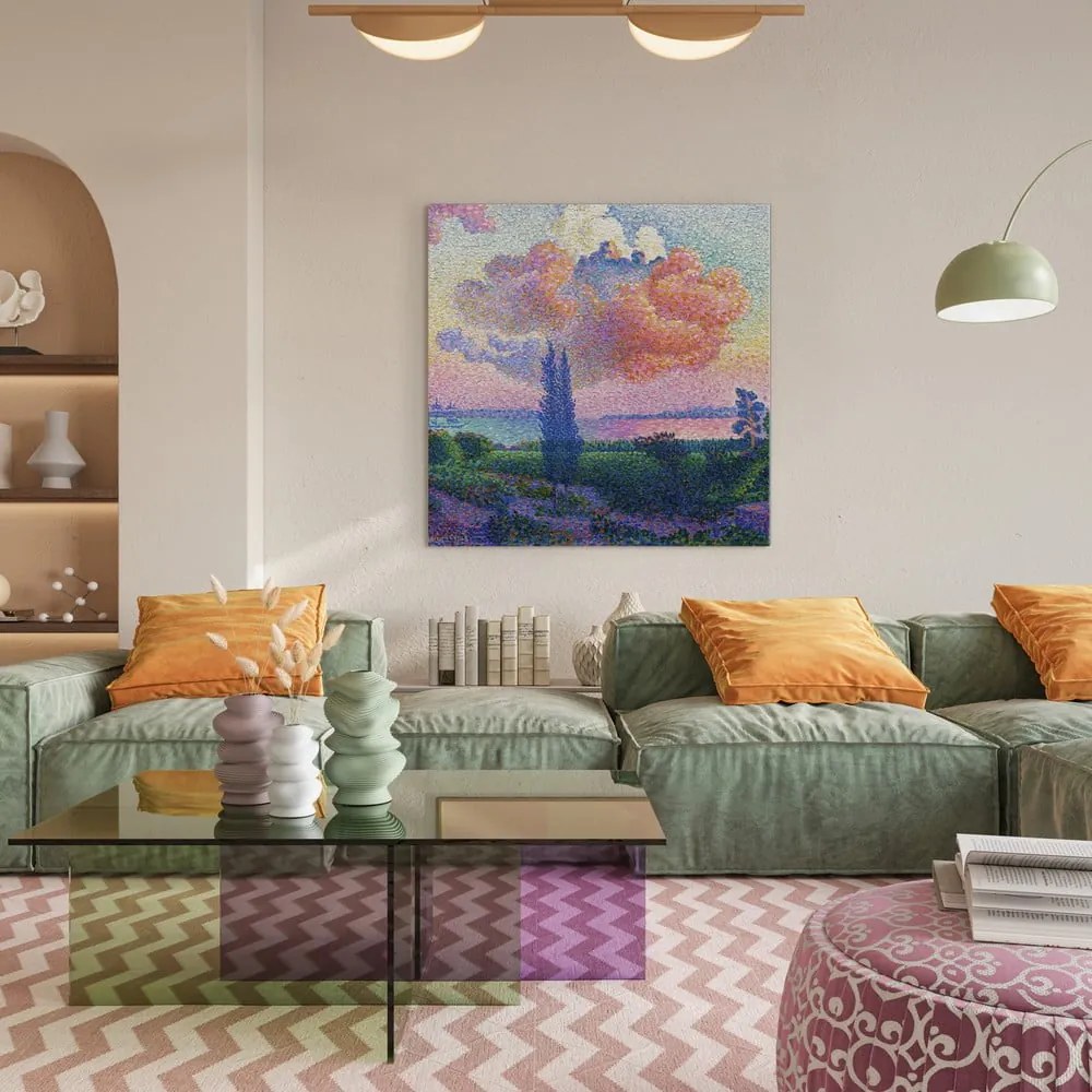 Obraz 80x80 cm The Pink Gold – Styler