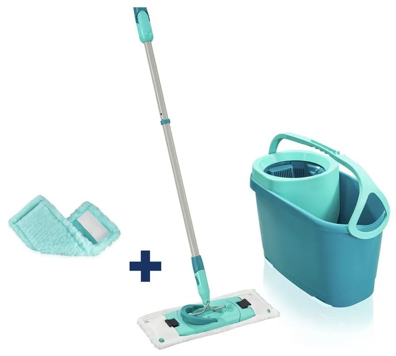 Mop s vedierkom a náhradným návlekom Clean Twist M Ergo - LEIFHEIT