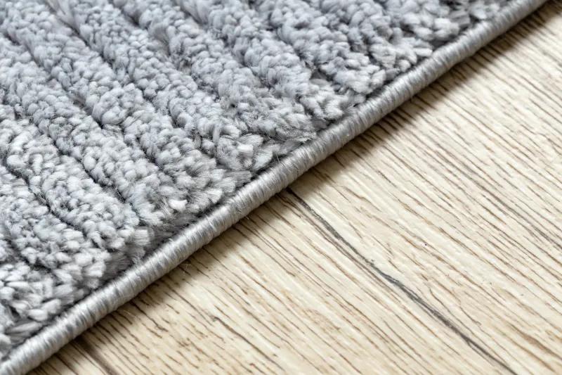 styldomova Sivý shaggy koberec so strapcami Villa PC00B