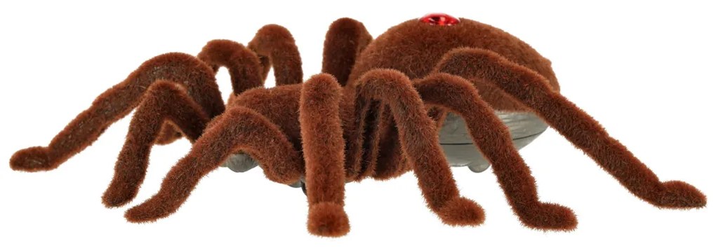 KIK Diaľkovo ovládaná tarantula – chlpatý robotický pavúk s ovládačom