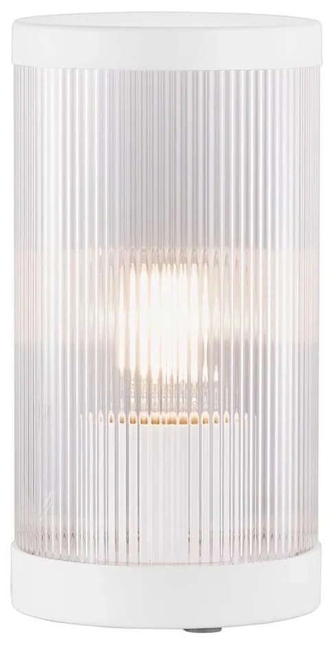 Nordlux - Vonkajšia stolná lampa COUPAR 1xE27/25W/230V IP54 biela