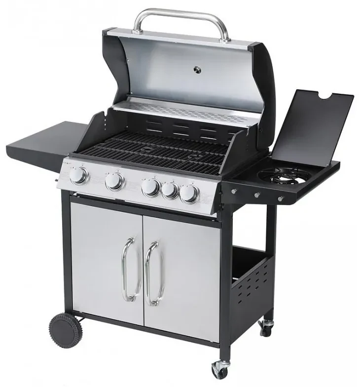 Strend Pro Plynový gril 4+1 horáky 17,1 kW BBQ Manresa