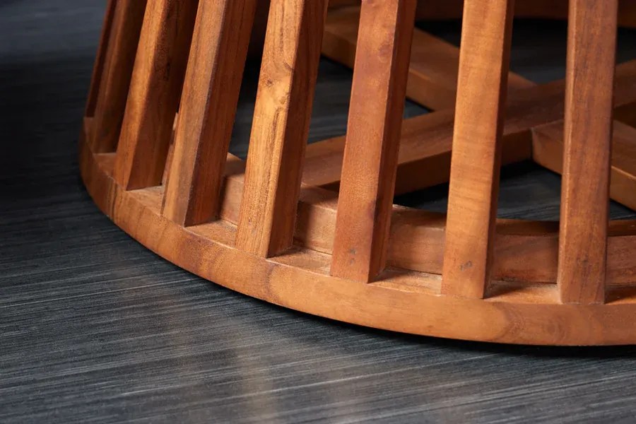 Jedálenský stôl MAISON JADE 140 cm masívne akáciové drevo