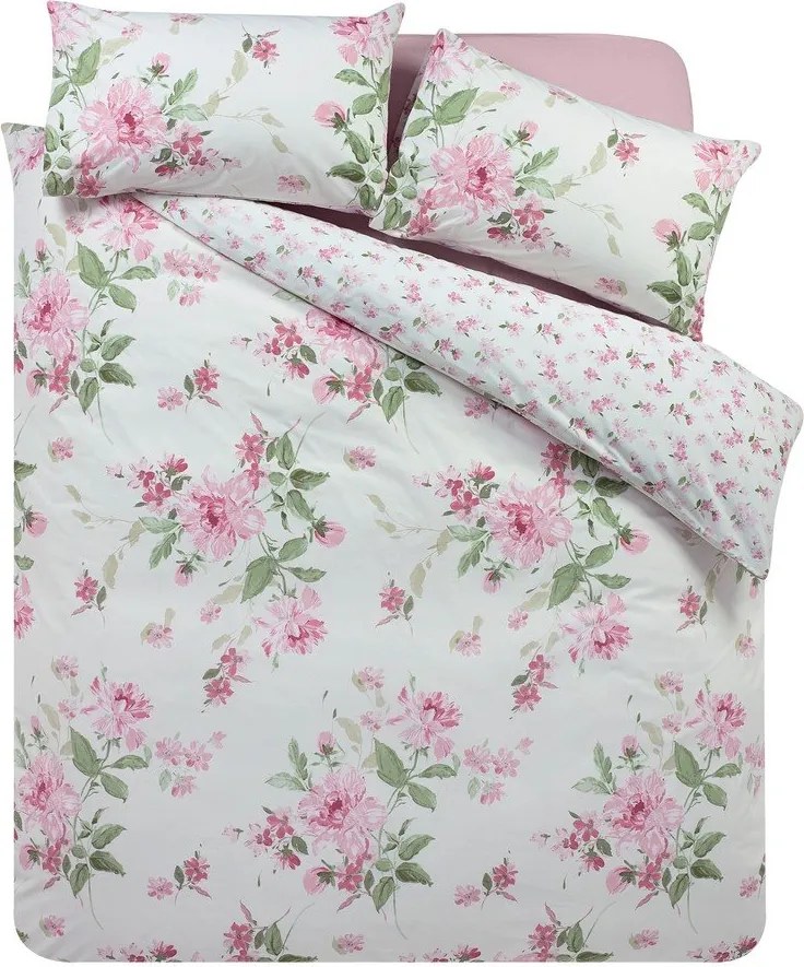 Obliečky na jednolôžko 135x200 cm Avebury Floral – Catherine Lansfield