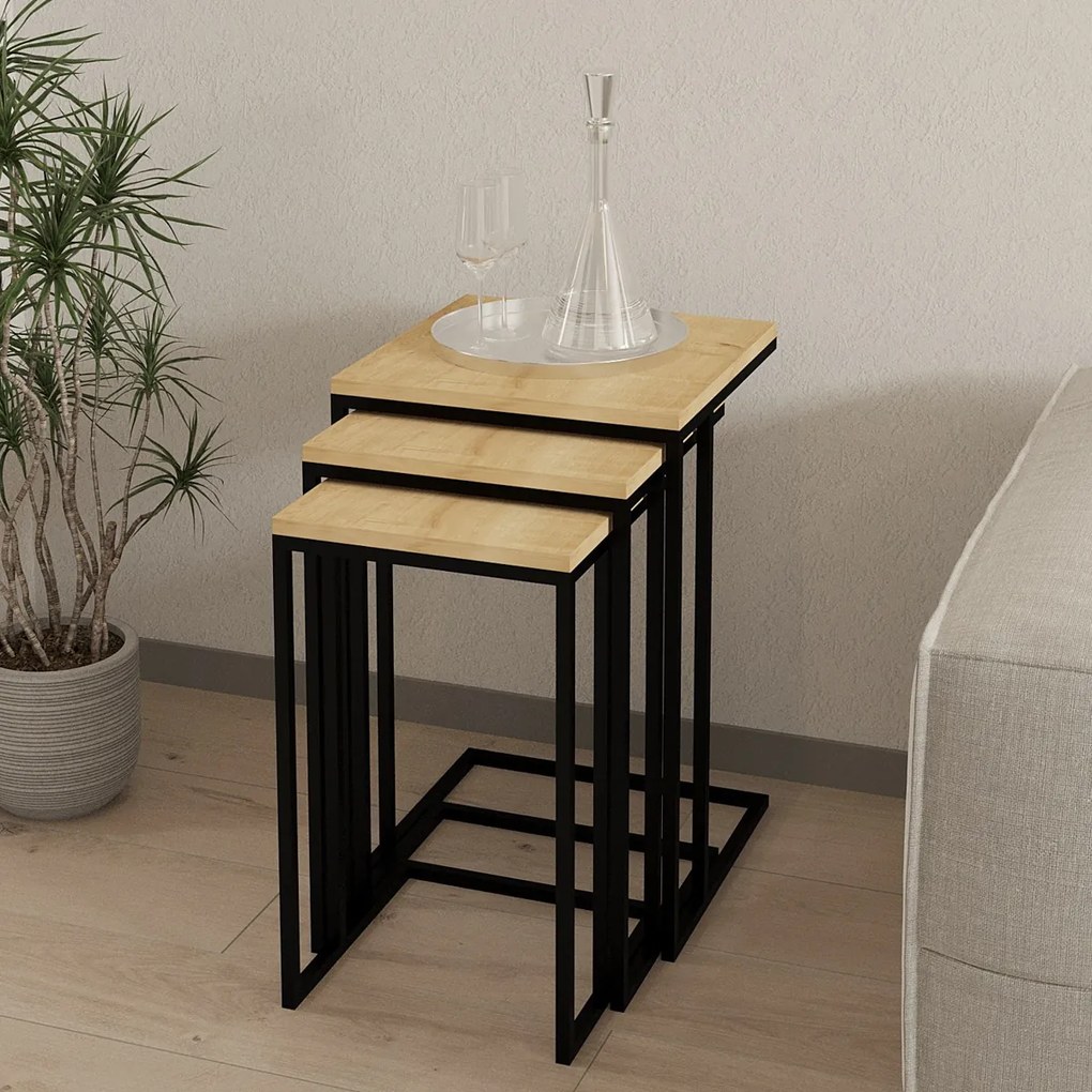 Skladací stôl Roma Sapphire, 3 ks