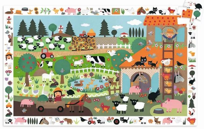 Poznávacie puzzle – Statok 35 dielikov